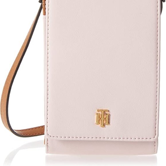 Tommy Hilfiger Women's Julia Crossbody Phone Bag Pink (New) - Picture 12 of 15